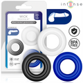 Conjunto de 3 Anéis Penianos INTENSE | Anel Peniano em Silicone