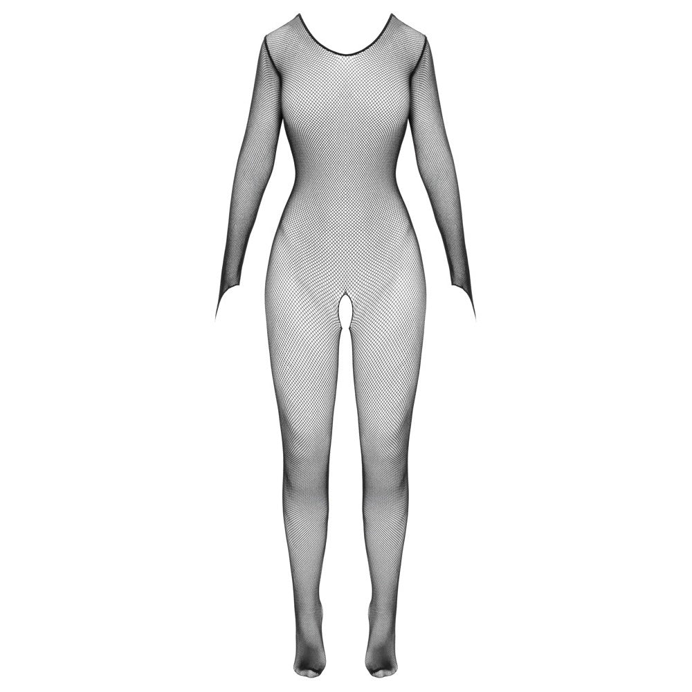 Catsuit de Rede Aberto Fantasy Cottelli – Preto