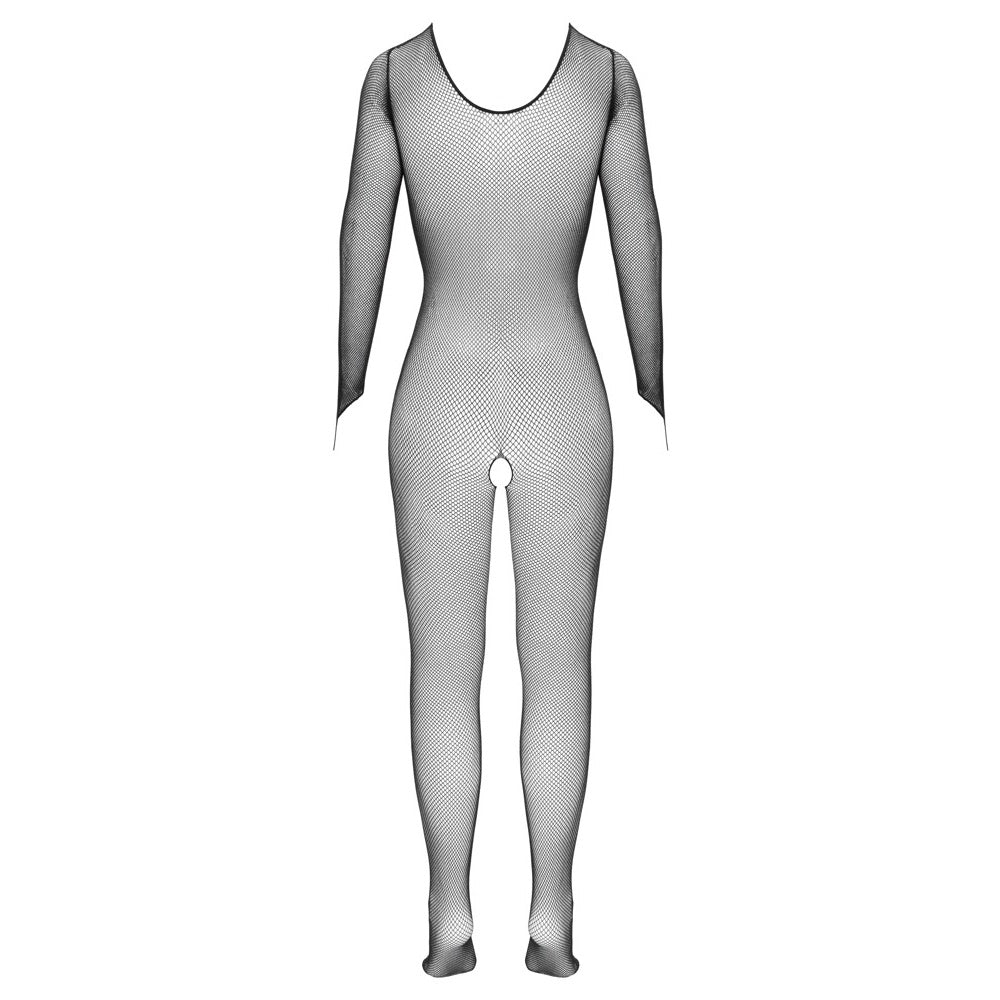Catsuit de Rede Aberto Fantasy Cottelli – Preto