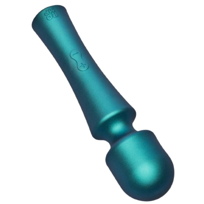 Vibrador Mini Wand ROMP Presto Verde com Cabeça Flexível