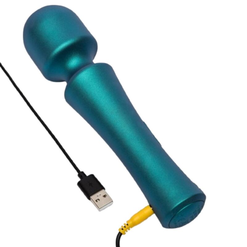 Vibrador Mini Wand ROMP Presto Verde com Cabeça Flexível