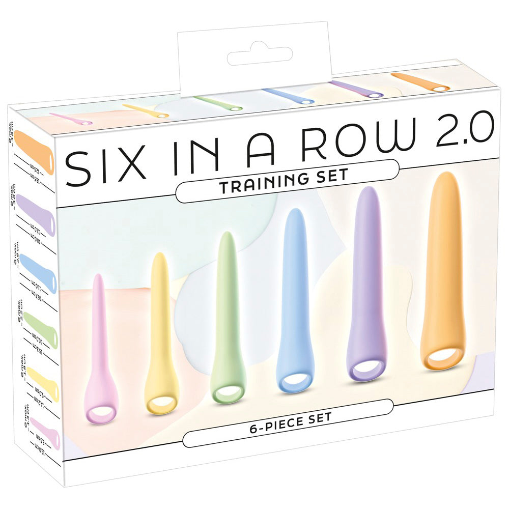 6 Dildos Dilatadores Silicone 2.0