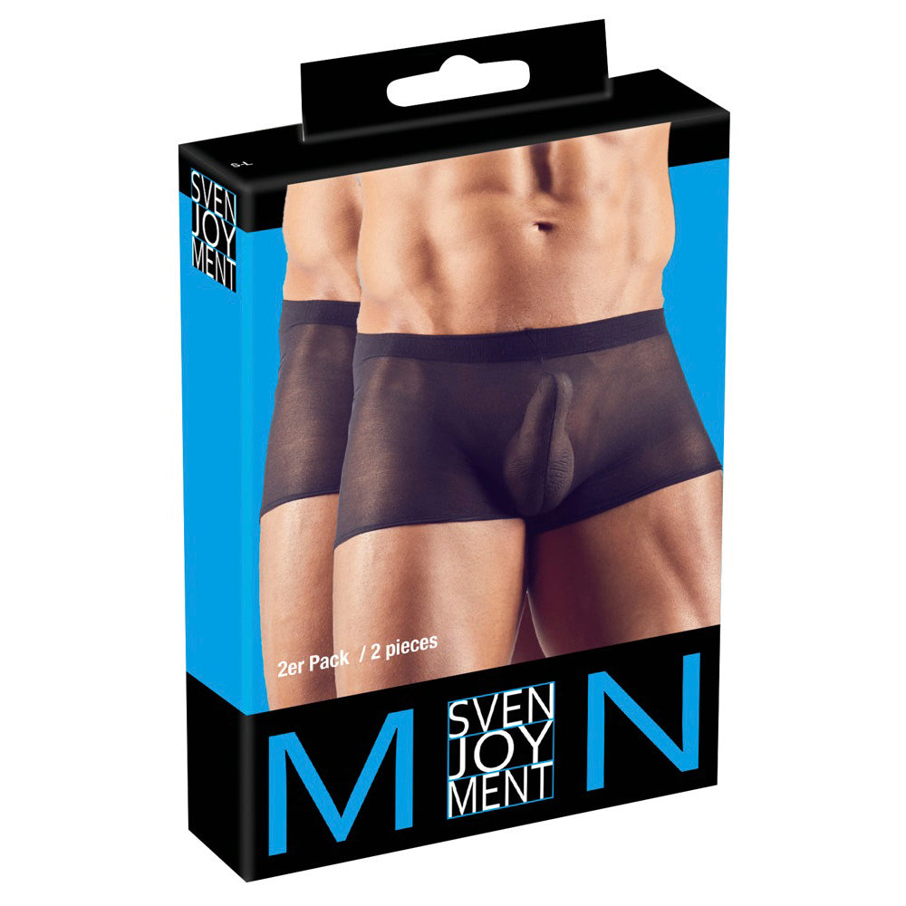 Boxers Transparentes Masculinos em Pack de 2