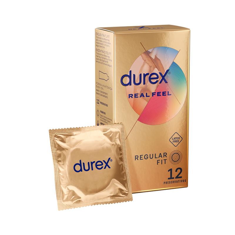 12 Preservativos Sem Latex Real Feel