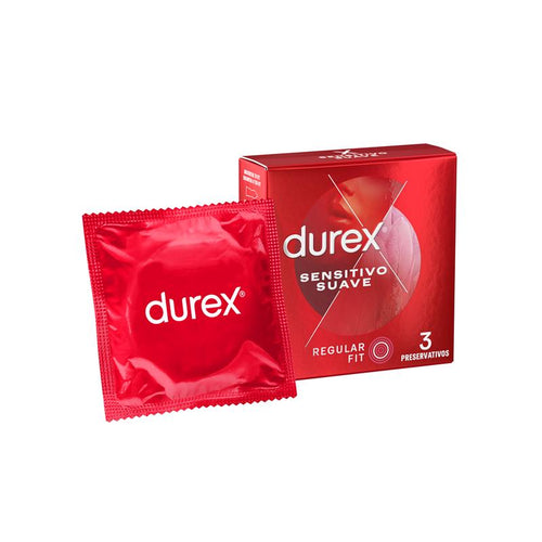 3 Preservativos Finos Durex Sensitivo