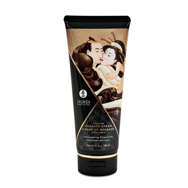 Creme de Massagem de Chocolate Shunga Comestível 200ml