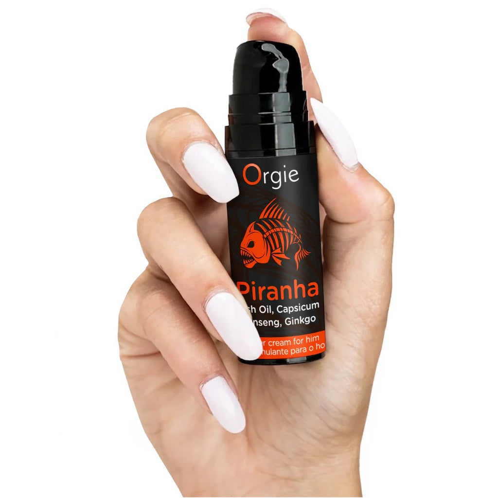 Creme Estimulante para Homem Piranha 15ml