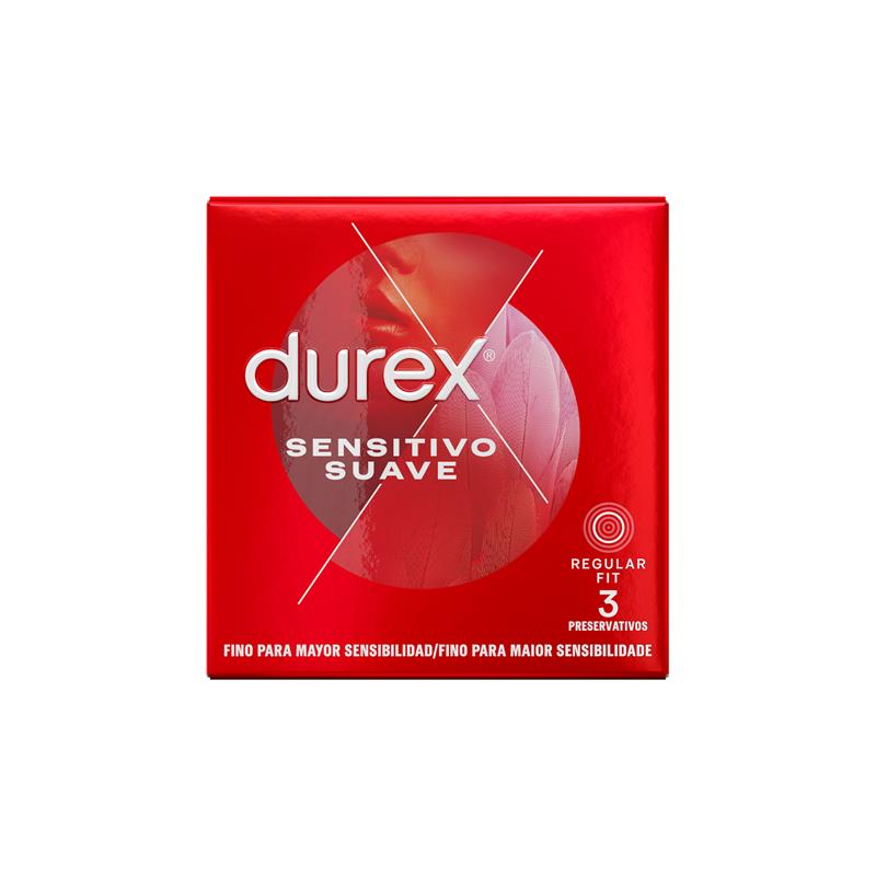 3 Preservativos Finos Durex Sensitivo