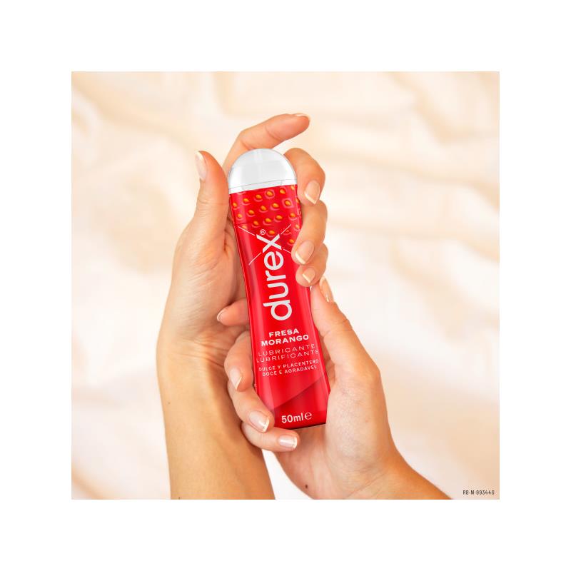 Lubrificante Sabor a Morango da Durex 50ml