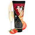Creme de Massagem de Morango e Champagne Shunga Comestível 200ml
