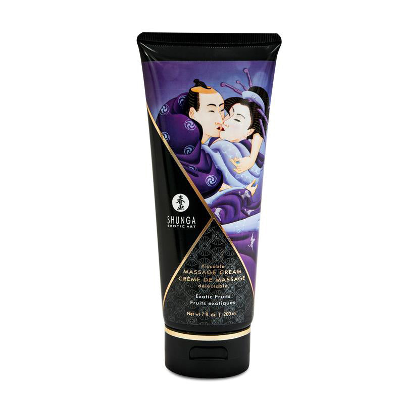 Creme de Massagem de Frutas Exóticas Shunga Comestível 200ml
