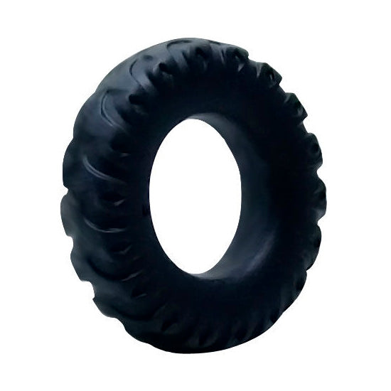 Anel Peniano de Silicone Titan Baile – Preto e Verde (2 cm)
