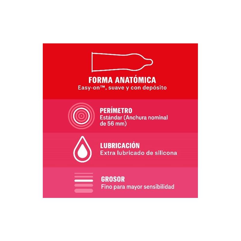 3 Preservativos Finos Durex Sensitivo