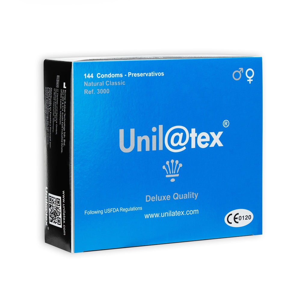 144 Preservativos Naturais Unilatex