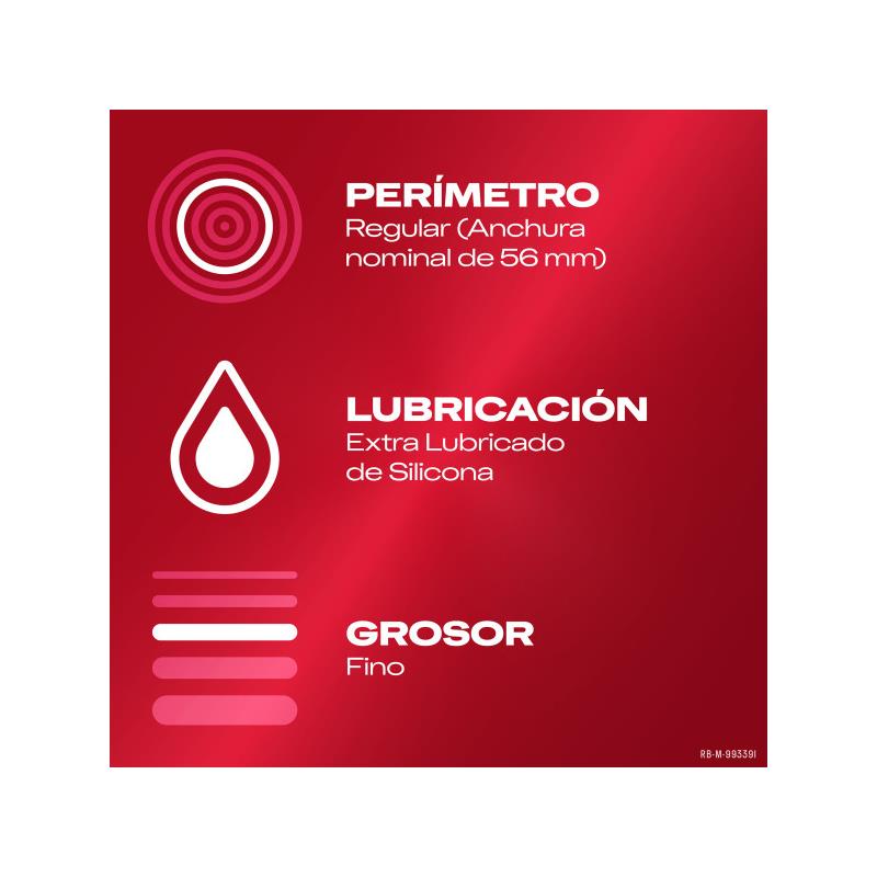 12 Preservativos Finos Durex Sensitivo