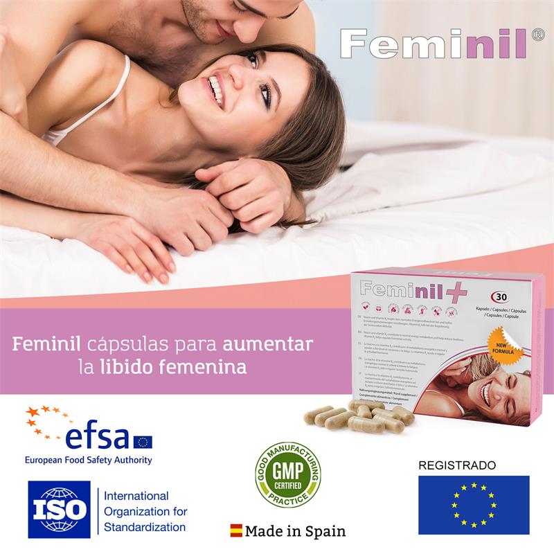 Feminil + Melhora a Libido Sexual Feminina 30 Cápsulas