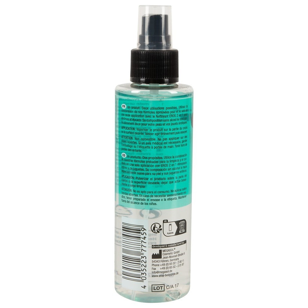 Spray de Limpeza 2 em 1 Intimo e Brinquedos 150ml