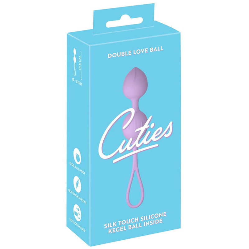 Bolas de Kegel para Treino Pélvico Double Love Ball 68g – Cuties