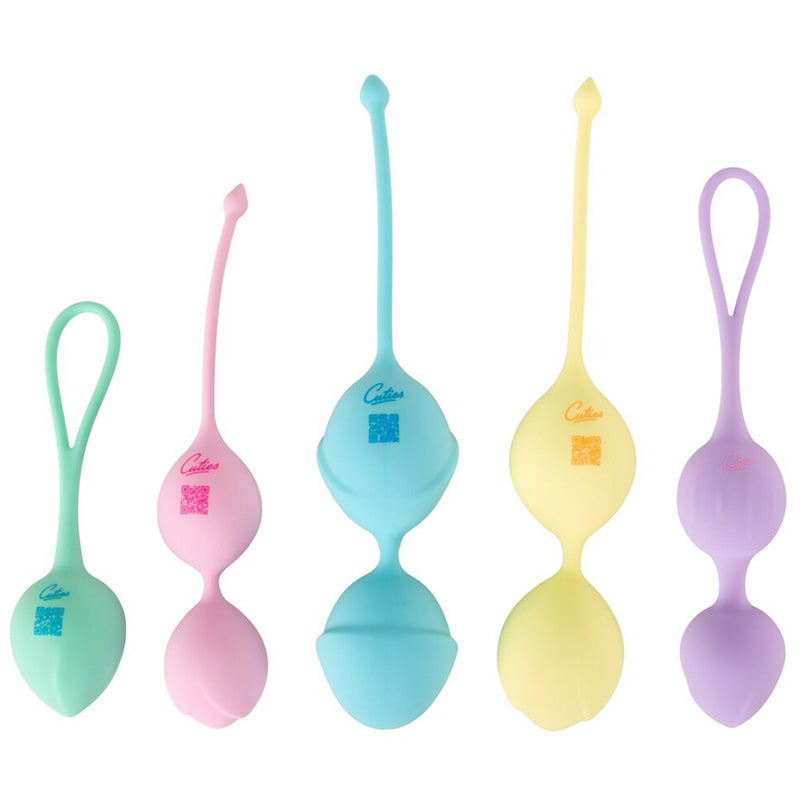 Bolas de Kegel para Treino Pélvico Double Love Ball 68g – Cuties