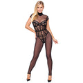 Jumpsuit Transparente em Renda Cottelli Party
