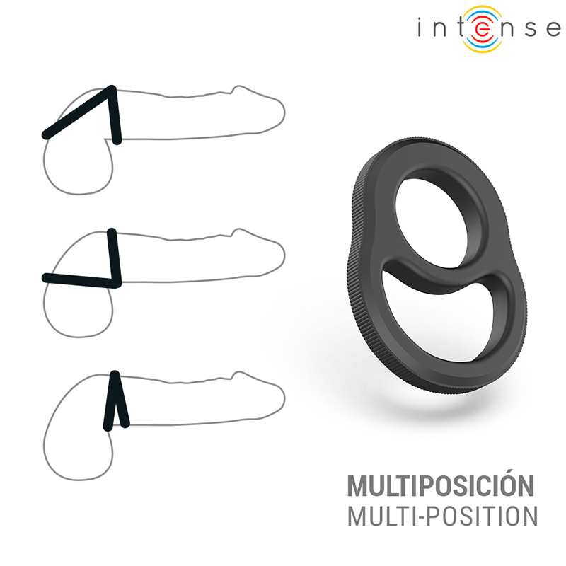 Anel Peniano Duplo Ajustável Richard Modelo 1 | Intense