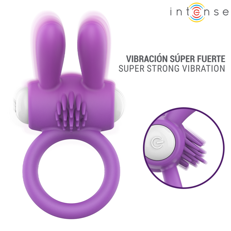 Anel Peniano Vibratório Intense Hopps | Estimulação Clitoriana