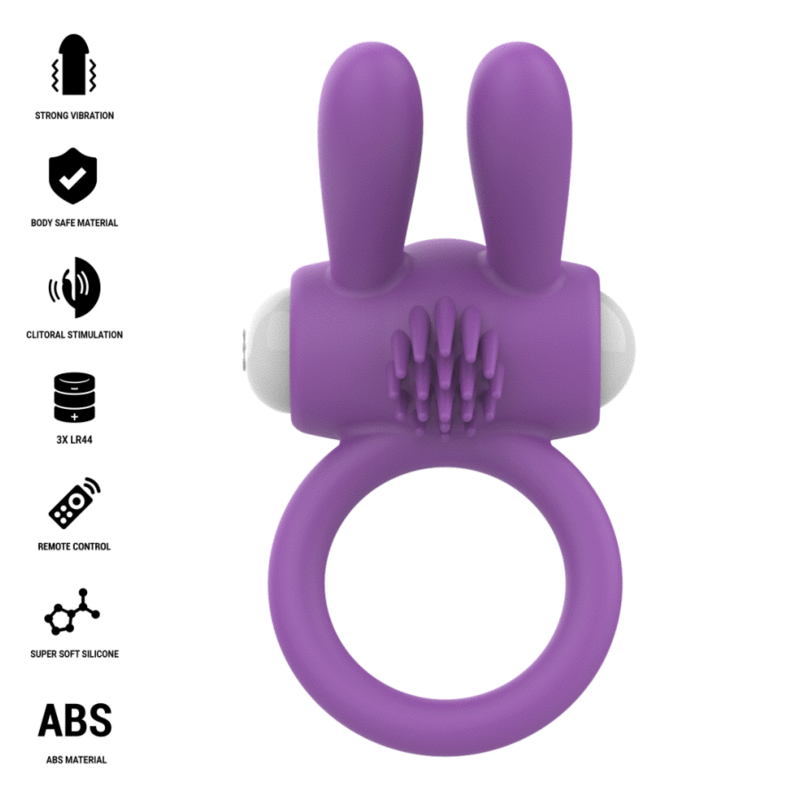 Anel Peniano Vibratório Intense Hopps | Estimulação Clitoriana