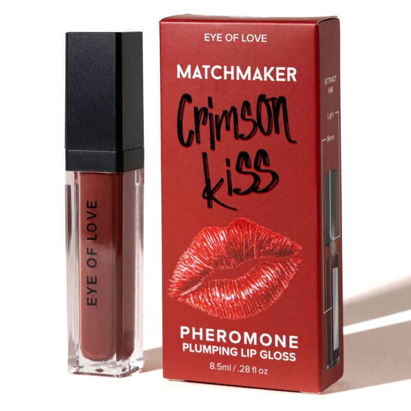 Brilho Labial com Feromonas Eye of Love Crimson Kiss 8,5 ml