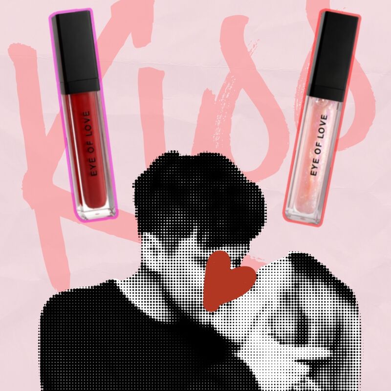 Brilho Labial com Feromonas Eye of Love Crimson Kiss 8,5 ml