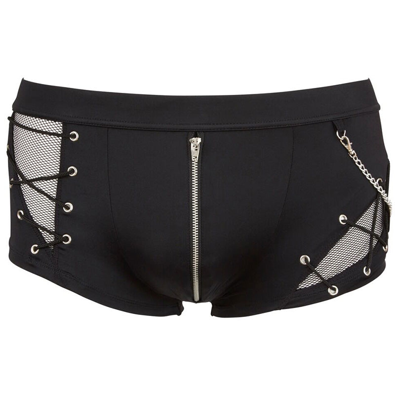 Calças Masculinas com Rede e Atacadores | Lingerie Masculina