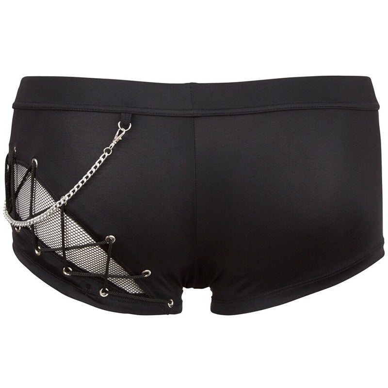Calças Masculinas com Rede e Atacadores | Lingerie Masculina