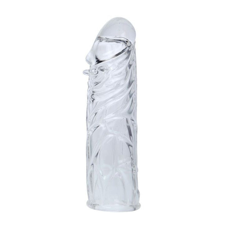 Capa para o Pénis em Silicone Lilás 13 cm | Baile Adaptável