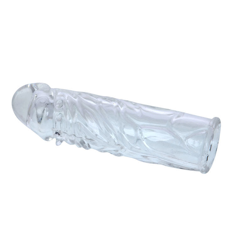Capa para o Pénis em Silicone Lilás 13 cm | Baile Adaptável