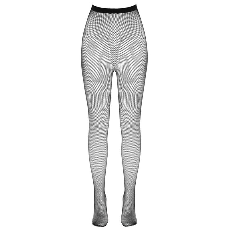 Collants em Rede Sem Costuras Pretos | Cottelli LEGWARE