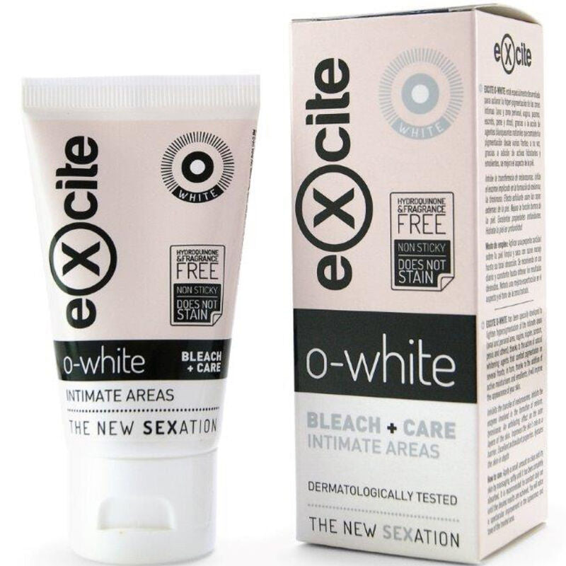 Creme Clareador Íntimo Excite O-White 50 ml