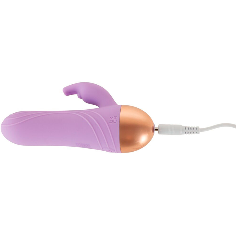 Cuties Mini Vibrador Rabbit de Silicone Dupla Densidade