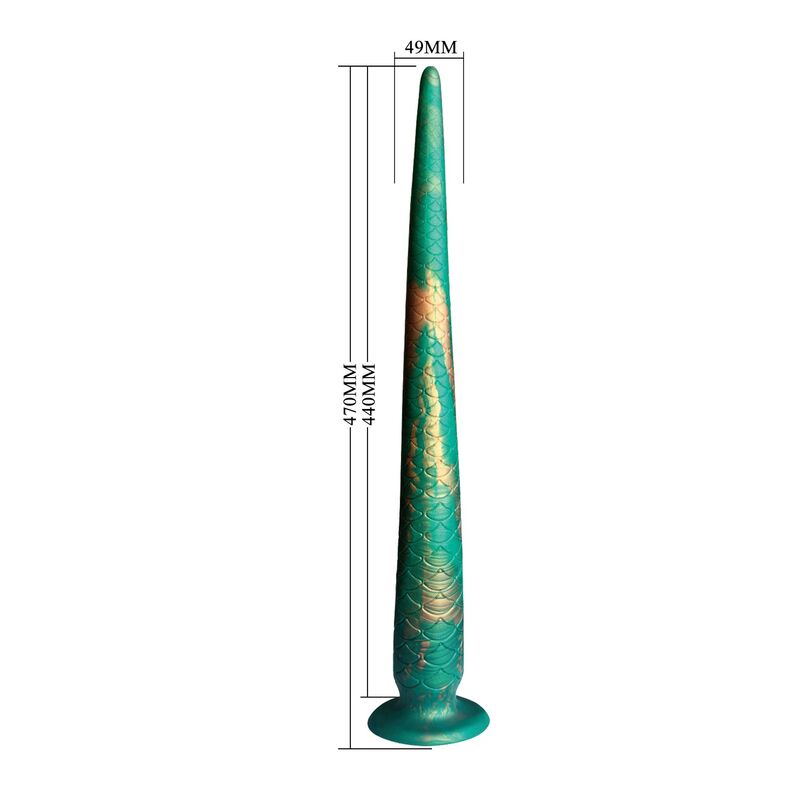 Dildo de Fantasia Power Monsters Wildwyrm Tail 47cm