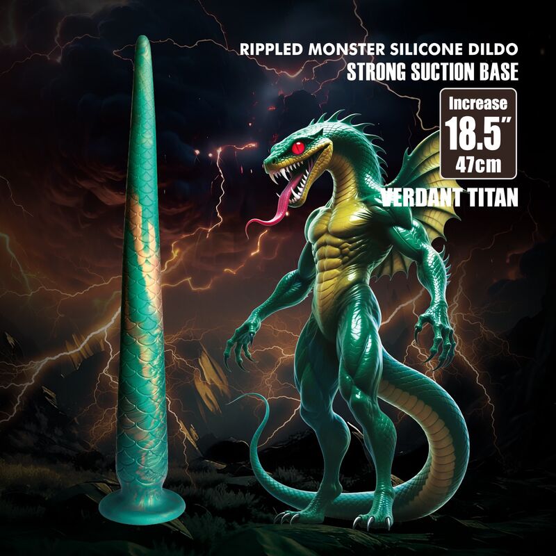 Dildo de Fantasia Power Monsters Wildwyrm Tail 47cm