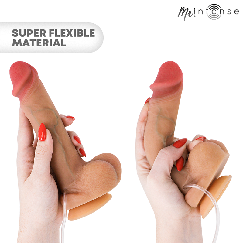 Dildo Ejaculante de Silicone Realista Danny 20,5 cm | Mr Intense