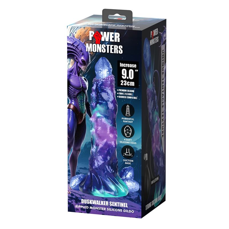 Dildo Inflavel Silicone Duskwalker Sentinel 23cm | Power Monsters