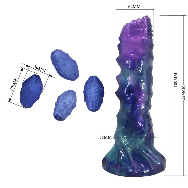 Dildo Inflavel Silicone Duskwalker Sentinel 23cm | Power Monsters
