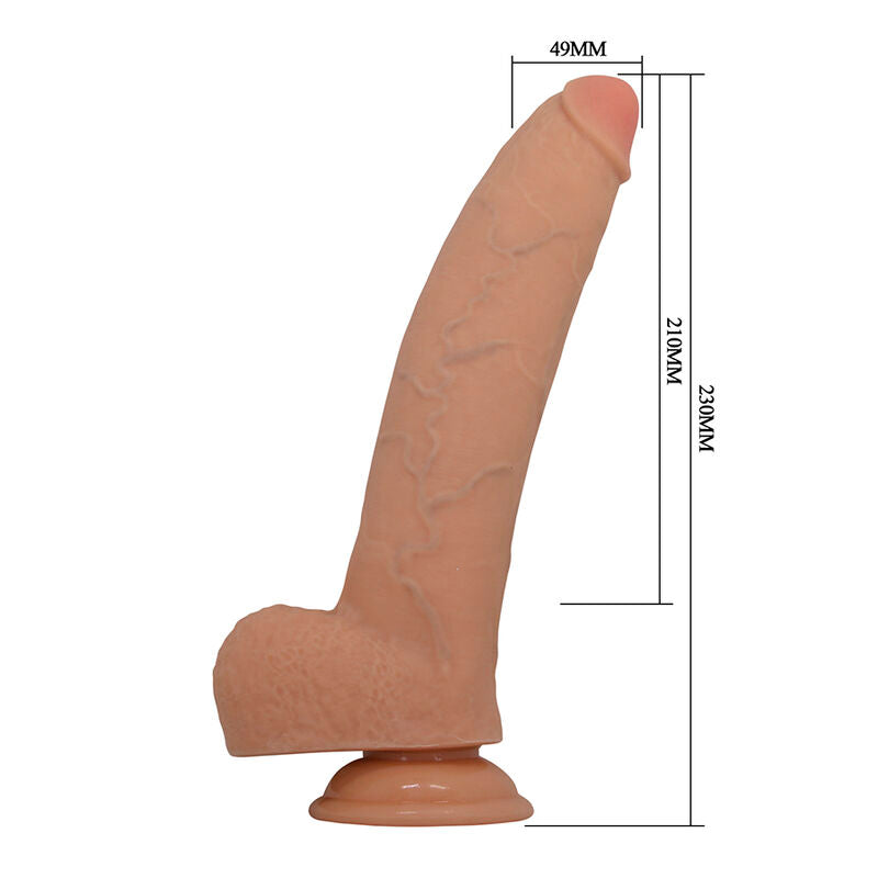 Dildo Realista Flexível com Ventosa Pretty Love Fabian 23 cm