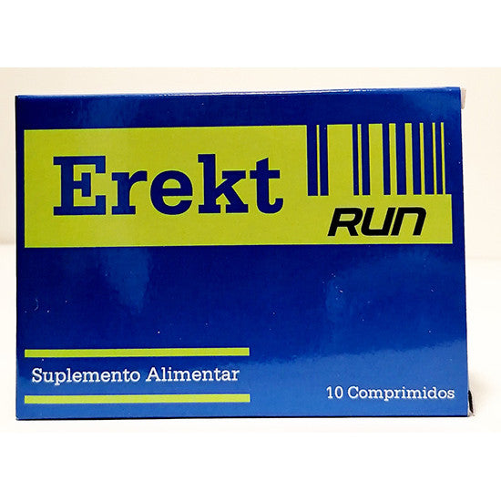 Potente Afrodisíaco Erekt Run 10 Comprimidos