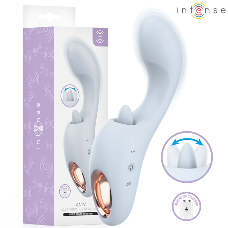 Estimulador Multifuncional de Vibração Anya Lavanda | Intense