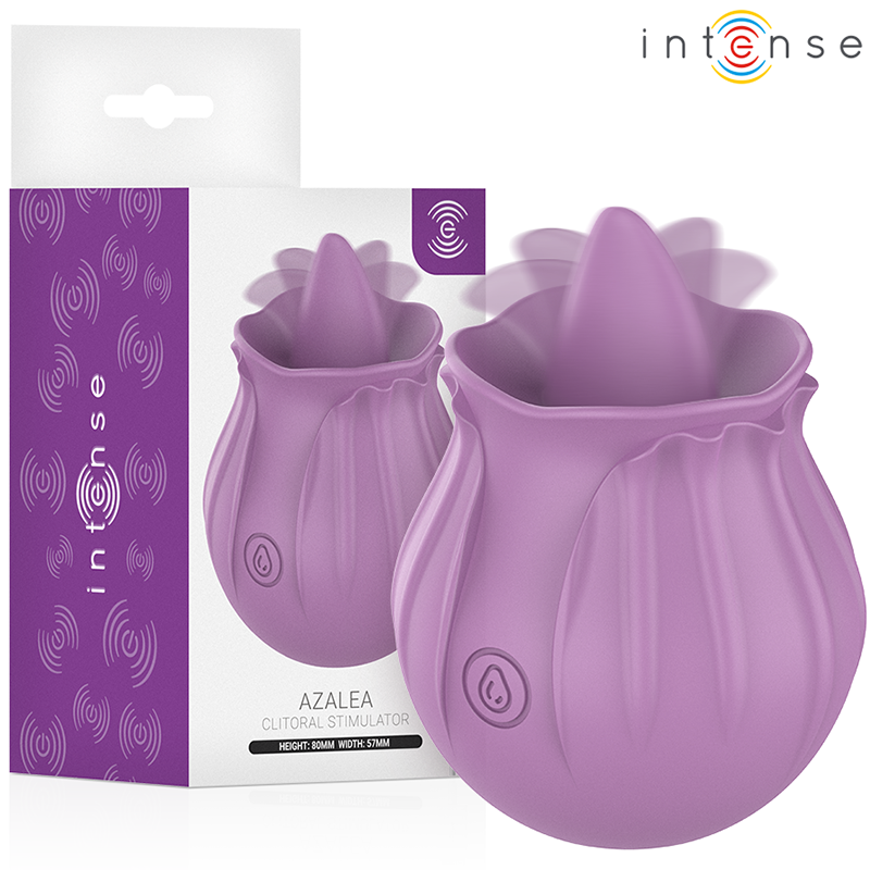 Estimulador Vibratório em Formato de Rosa Intense Azalea