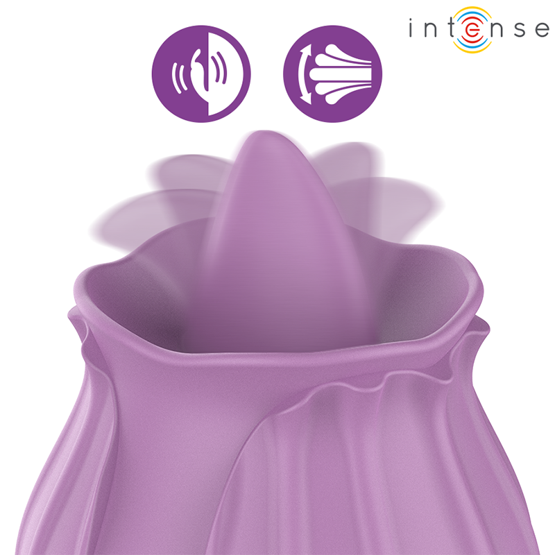 Estimulador Vibratório em Formato de Rosa Intense Azalea