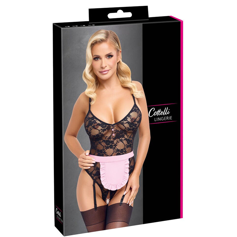 Fantasia de Empregada Lingerie Open Crotch Cottelli Costumes