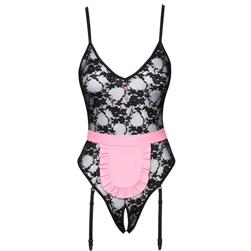 Fantasia de Empregada Lingerie Open Crotch Cottelli Costumes