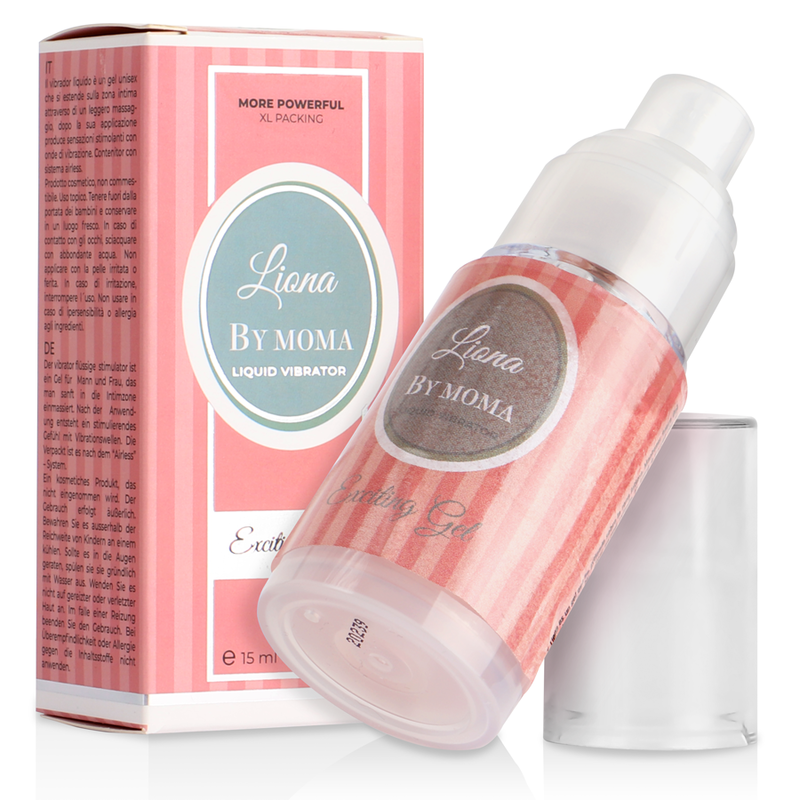 Gel Vibrador Líquido Estimulante Liona by Moma 15 ml
