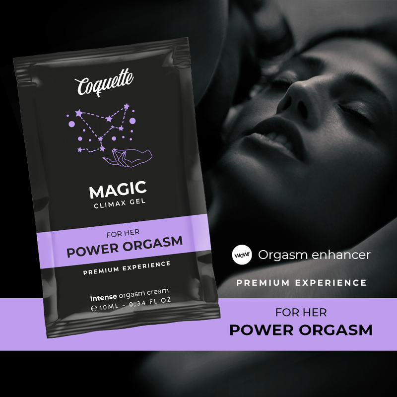 Gel Mágico Orgasmos para Mulher 10ml
